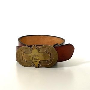 Christian Dior Leather Belt